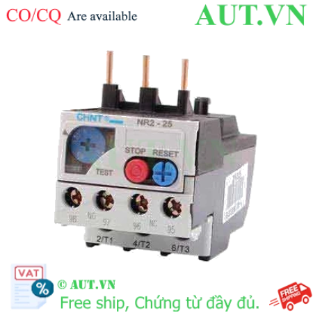 Ảnh của Rơ le nhiệt CHINT NR2-25 0.63-1A 