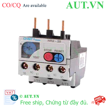 Ảnh của Rơ le nhiệt CHINT NR2-25 1.25-2A 