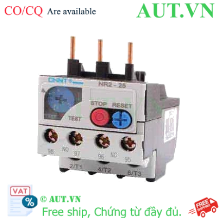 Ảnh của Rơ le nhiệt CHINT NR2-25 1.25-2A 
