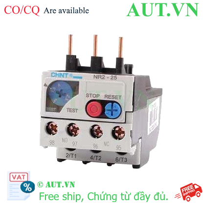 Ảnh của Rơ le nhiệt CHINT NR2-25 1.6-2.5A 