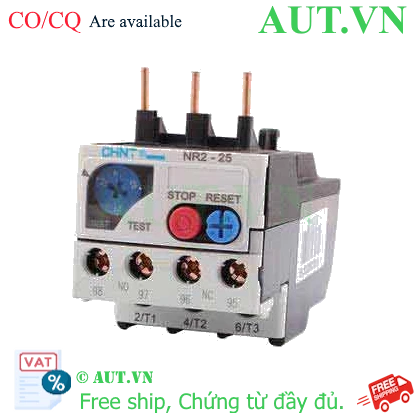 Ảnh của Rơ le nhiệt CHINT NR2-25 17-25A 