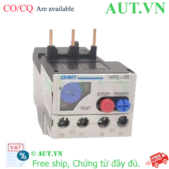 Ảnh của Rơ le nhiệt CHINT NR2-25 5.5-8A 