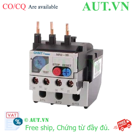 Ảnh của Rơ le nhiệt CHINT NR2-36 28-36A 