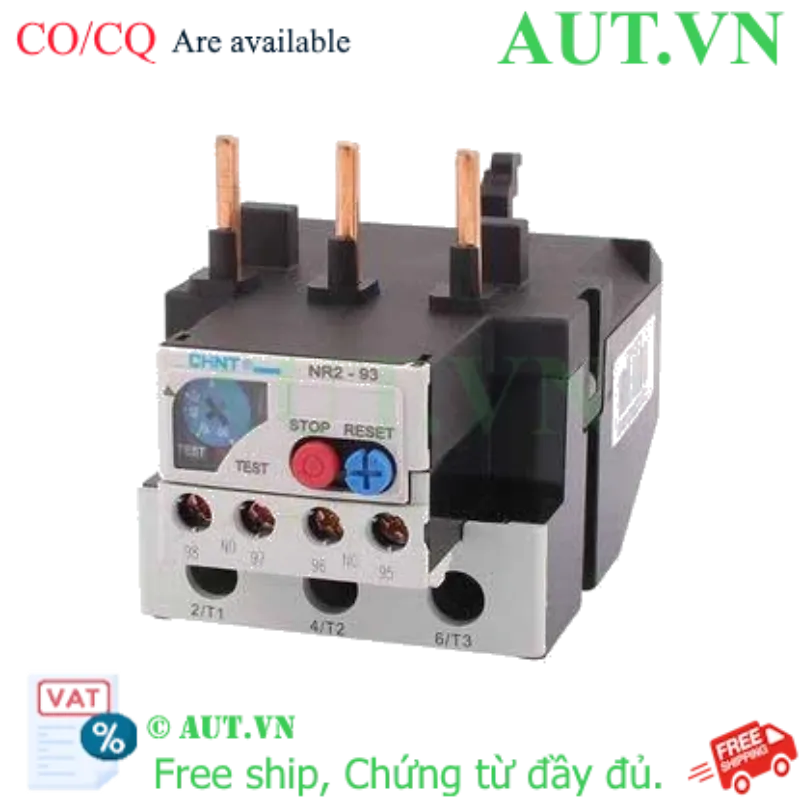 Ảnh của Rơ le nhiệt CHINT NR2-93 37-50A 