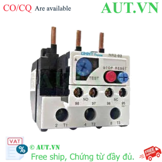 Ảnh của Rơ le nhiệt CHINT NR2-93 63-80A 