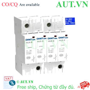 Ảnh của Thiết bị chống sét CHINT NU6-II 100kA/385V 2P 