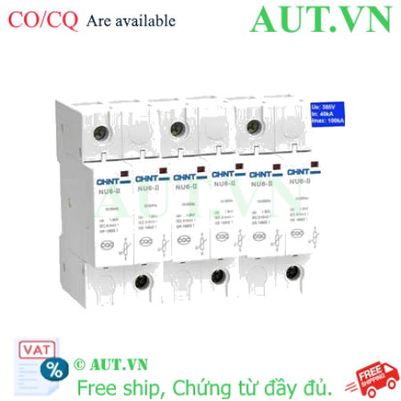 Ảnh của Thiết bị chống sét CHINT NU6-II 100kA/385V 3P 
