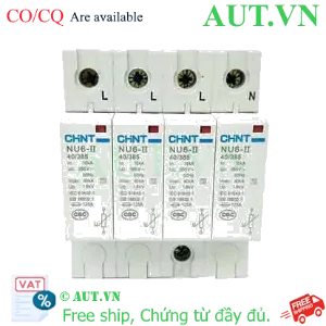 Ảnh của Thiết bị chống sét CHINT NU6-II 40kA/385V 4P 