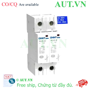 Ảnh của Thiết bị chống sét CHINT NU6-II 40kA/460V 2P 