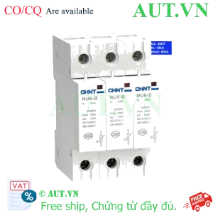 Ảnh của Thiết bị chống sét CHINT NU6-II 40kA/460V 3P 