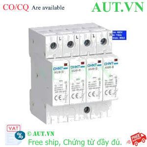 Ảnh của Thiết bị chống sét CHINT NU6-II 40kA/460V 4P 