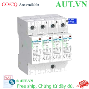 Ảnh của Thiết bị chống sét CHINT NU6-II 60kA/460V 4P 