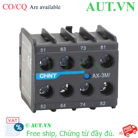 Ảnh của Tiếp điểm phụ cho công tắc tơ dòng NXC CHINT AX-3M/02 
