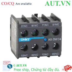 Ảnh của Tiếp điểm phụ cho công tắc tơ dòng NXC CHINT AX-3M/04 