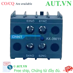 Ảnh của Tiếp điểm phụ cho công tắc tơ dòng NXC CHINT AX-3M/11 