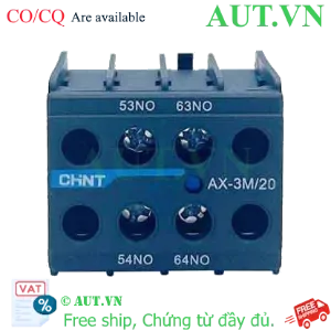 Ảnh của Tiếp điểm phụ cho công tắc tơ dòng NXC CHINT AX-3M/20 