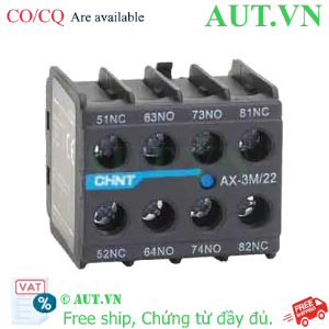Ảnh của Tiếp điểm phụ cho công tắc tơ dòng NXC CHINT AX-3M/22 