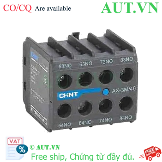 Ảnh của Tiếp điểm phụ cho công tắc tơ dòng NXC CHINT AX-3M/40 