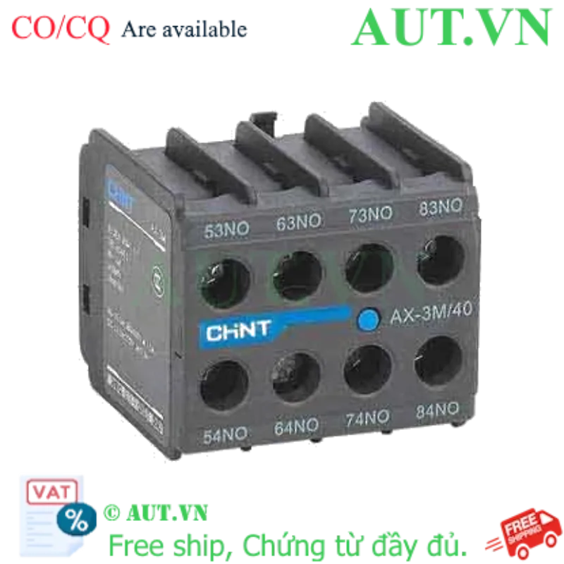 Ảnh của Tiếp điểm phụ cho công tắc tơ dòng NXC CHINT AX-3M/40 