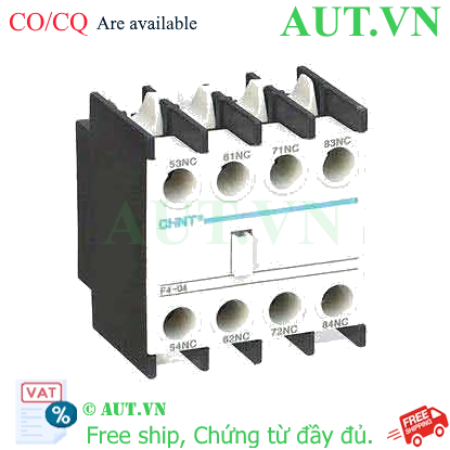 Ảnh của Tiếp điểm phụ cho công tắc tơ NC2 CHINT F4-04 