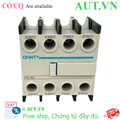 Ảnh của Tiếp điểm phụ cho công tắc tơ NC2 CHINT F4-40 
