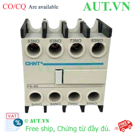 Ảnh của Tiếp điểm phụ cho công tắc tơ NC2 CHINT F4-40 