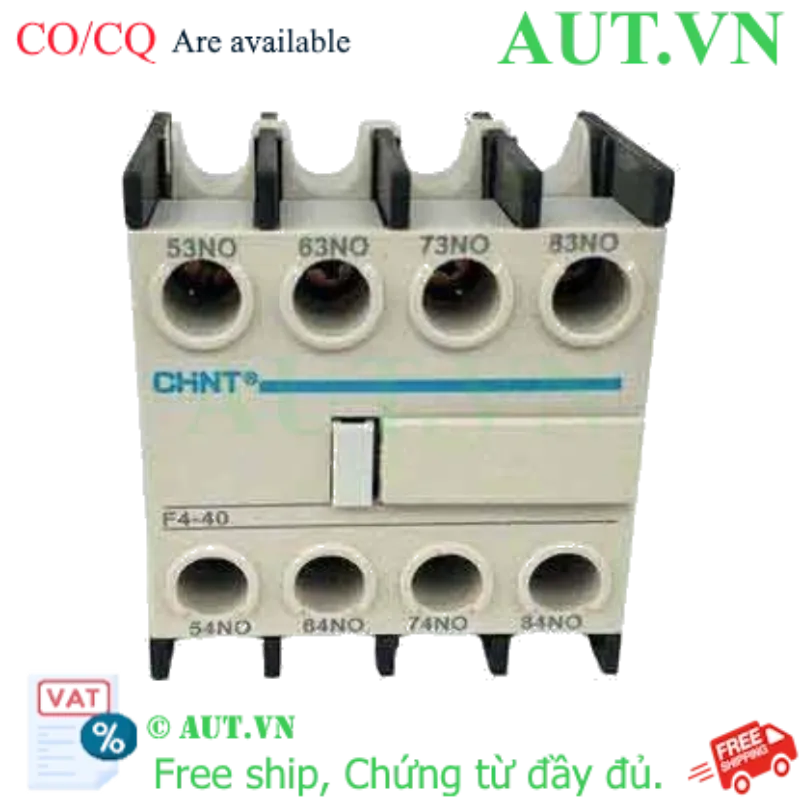 Ảnh của Tiếp điểm phụ cho công tắc tơ NC2 CHINT F4-40 