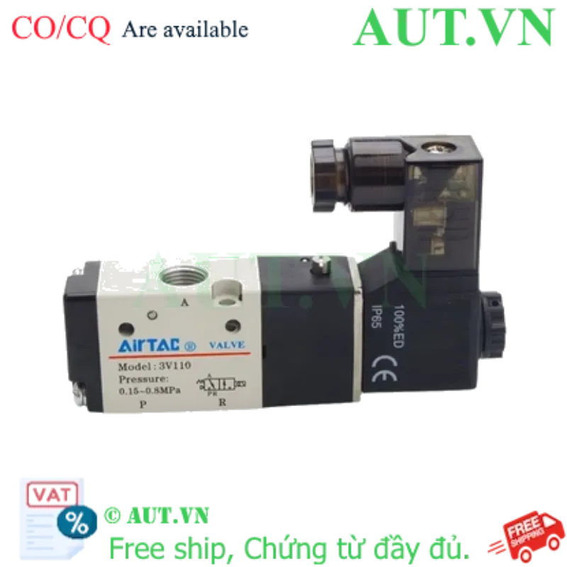 Ảnh của Van điện từ 3 cổng 3/8″ NPT Airtac 3V310-10
