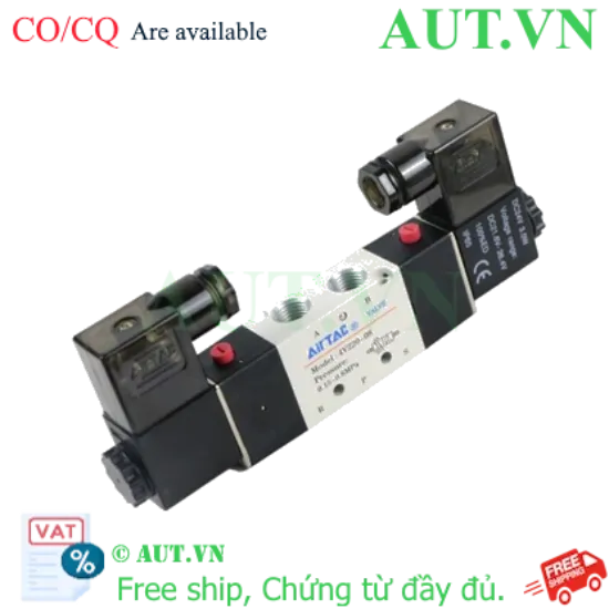 Ảnh của Van điện từ 5 cổng 1/4″ NPT Airtac 4V320-08