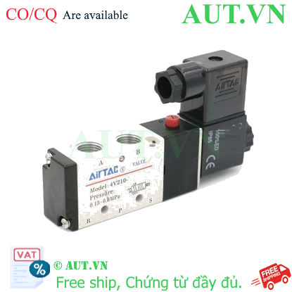 Ảnh của Van điện từ 5 cổng 1/8″ NPT Airtac 4V210-06