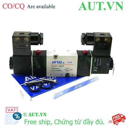 Ảnh của Van điện từ 5 cổng 3/8″ NPT Airtac 4M320-10