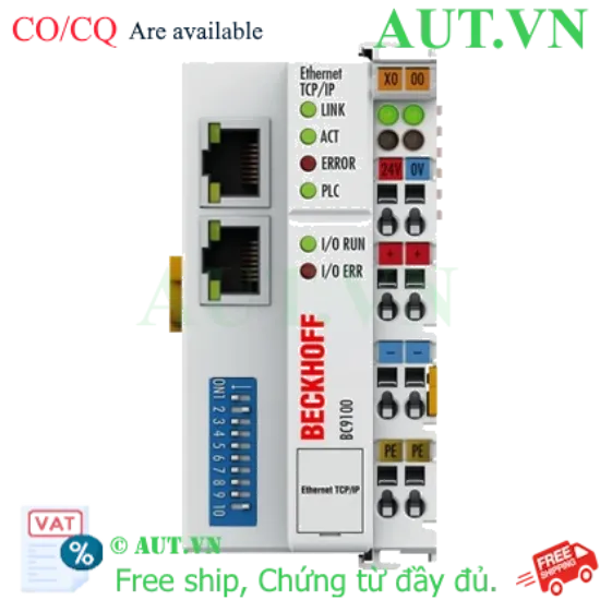 Ảnh của Bộ điều khiển Ethernet TCP/IP Bus Beckhoff BC9100