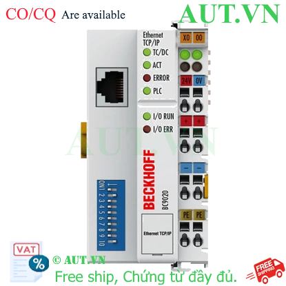 Ảnh của Bộ điều khiển Ethernet TCP/IP Economy plus Beckhoff BC9020