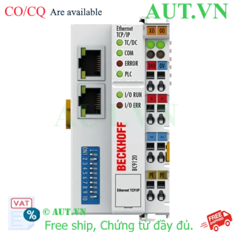 Ảnh của Bộ điều khiển Ethernet TCP/IP Economy plus Beckhoff BC9120