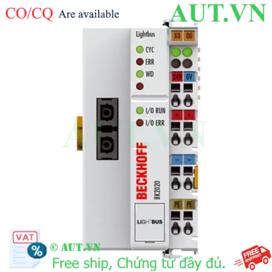 Ảnh của Bộ kết nối Lightbus Economy plus Bus Coupler Beckhoff BK2020
