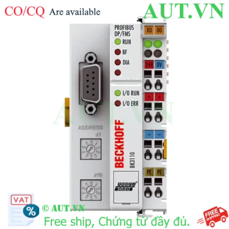 Ảnh của Bộ kết nối PROFIBUS Bus Coupler Beckhoff BK3110