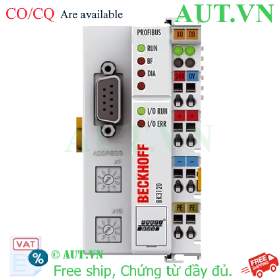 Ảnh của Bộ kết nối PROFIBUS Economy plus Bus Coupler Beckhoff BK3120