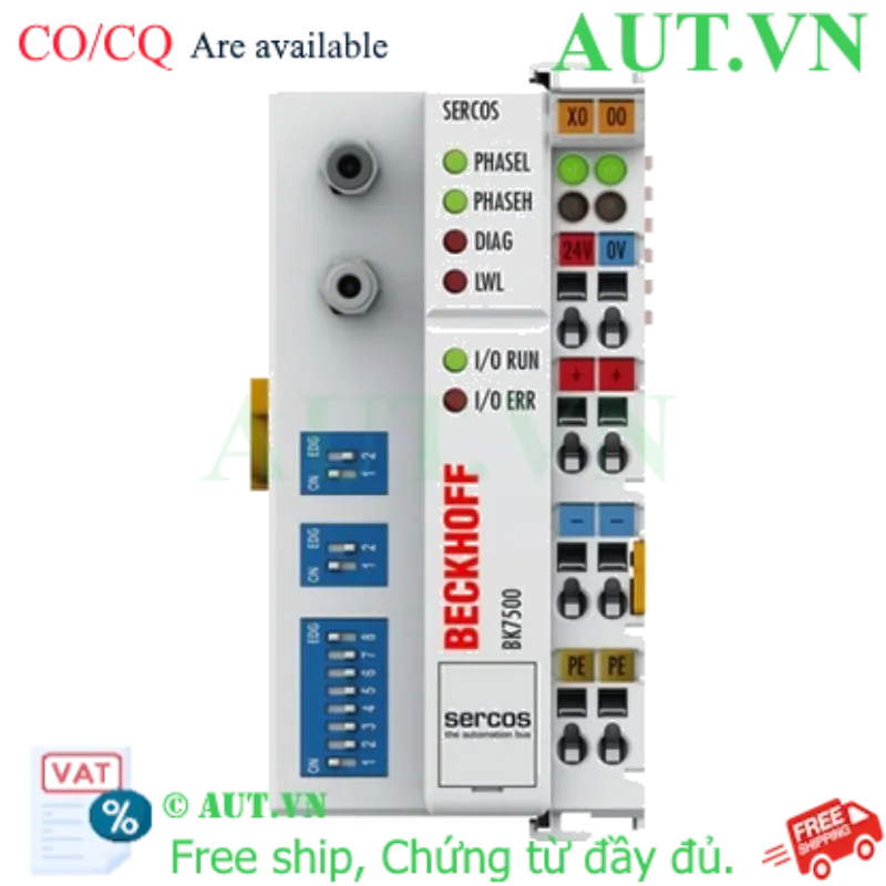 Ảnh của Bộ kết nối SERCOS interface Bus Coupler Beckhoff BK7500