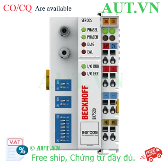 Ảnh của Bộ kết nối SERCOS interface Economy plus Beckhoff BK7520