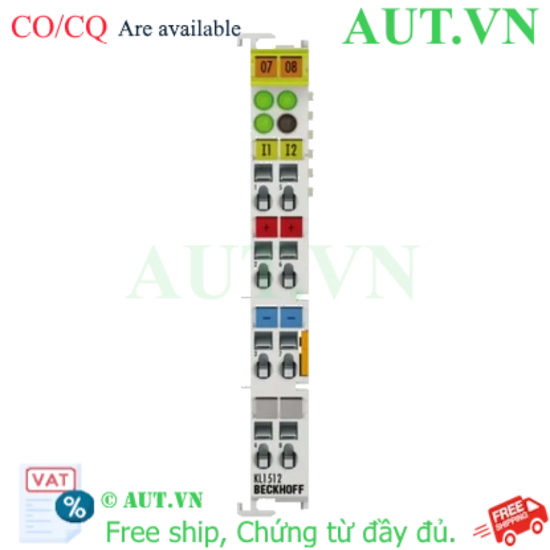 Ảnh của Bus terminal 2 kênh counter 24VDC 1 kHz Beckhoff KL1512