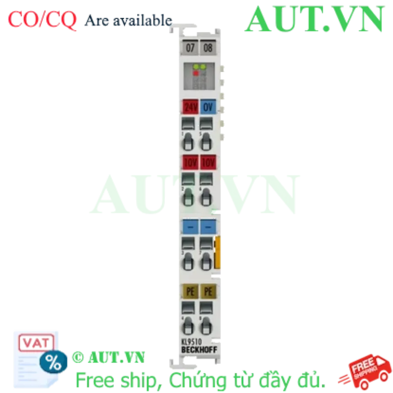 Ảnh của Cầu nối cấp nguồn Beckhoff KL9510 - Chính hãng, Giá tốt tại AUT VN