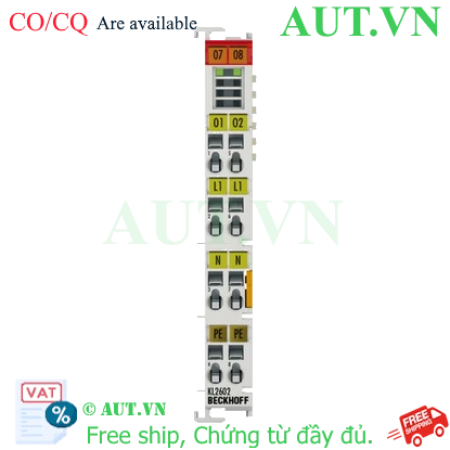 Ảnh của Module Ngõ Ra Relay Beckhoff KL2602 - 2 Kênh 5A | AUT VN