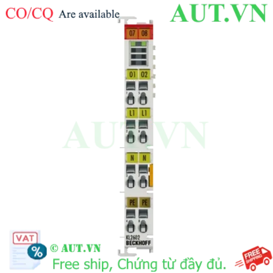 Ảnh của Module Ngõ Ra Relay Beckhoff KL2602 - 2 Kênh 5A | AUT VN