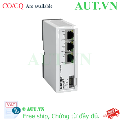 Ảnh của CU1123 | Infrastructure, 3-port junction, EtherCAT, 100 Mbit/s, 24 V DC, RJ45