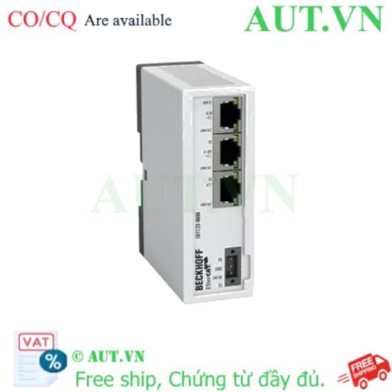 Ảnh của CU1123 | Infrastructure, 3-port junction, EtherCAT, 100 Mbit/s, 24 V DC, RJ45