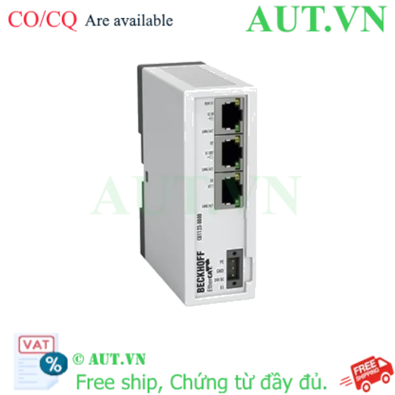 Ảnh của CU1123 | Infrastructure, 3-port junction, EtherCAT, 100 Mbit/s, 24 V DC, RJ45