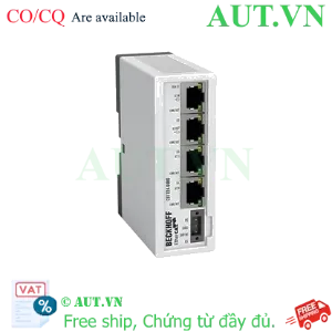 Ảnh của CU1124 | Infrastructure, 4-port junction, EtherCAT, 100 Mbit/s, 24 V DC, RJ45