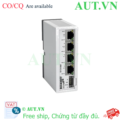 Ảnh của CU1124 | Infrastructure, 4-port junction, EtherCAT, 100 Mbit/s, 24 V DC, RJ45