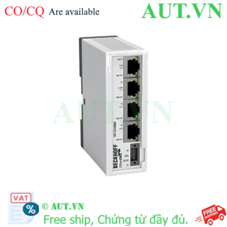 Ảnh của CU1124 | Infrastructure, 4-port junction, EtherCAT, 100 Mbit/s, 24 V DC, RJ45