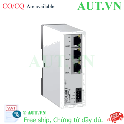 Ảnh của CU1411 | Infrastructure, 1-port branch controller, EtherCAT G, 24 V DC, RJ45